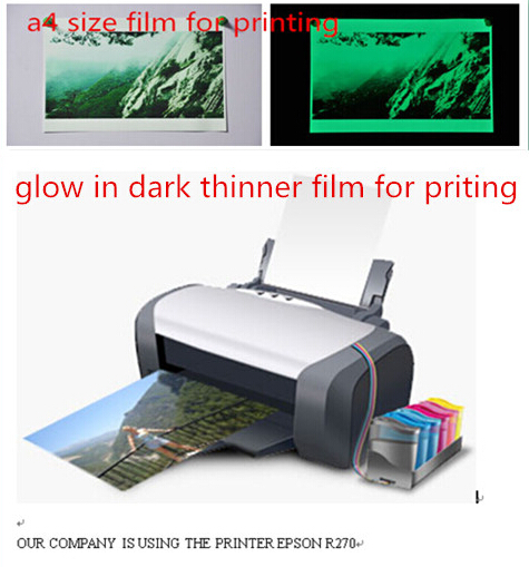 printable  a4  film luminous 